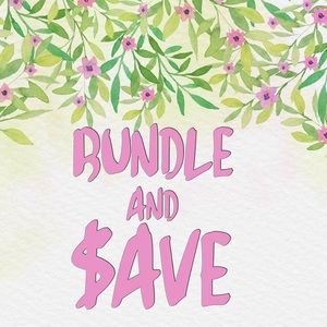 Bundle 3+ for 15% off or Bundle 2+ for 10% off